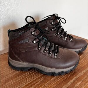 Women’s MAGELLAN Huron III Outdoors Waterproof Hiking Trail Boots Brown Size 8.5